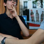 Showing off with smoke #4 - / Paris - image by Sam Slovick Showing off with smoke #4 - / Paris Paris - image by Sam Slovick